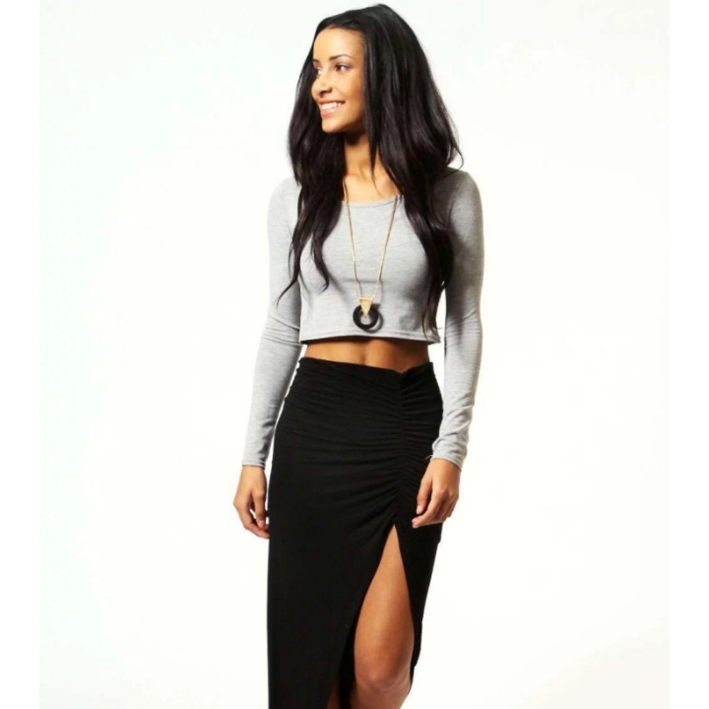 Boohoo Maxi Skirt